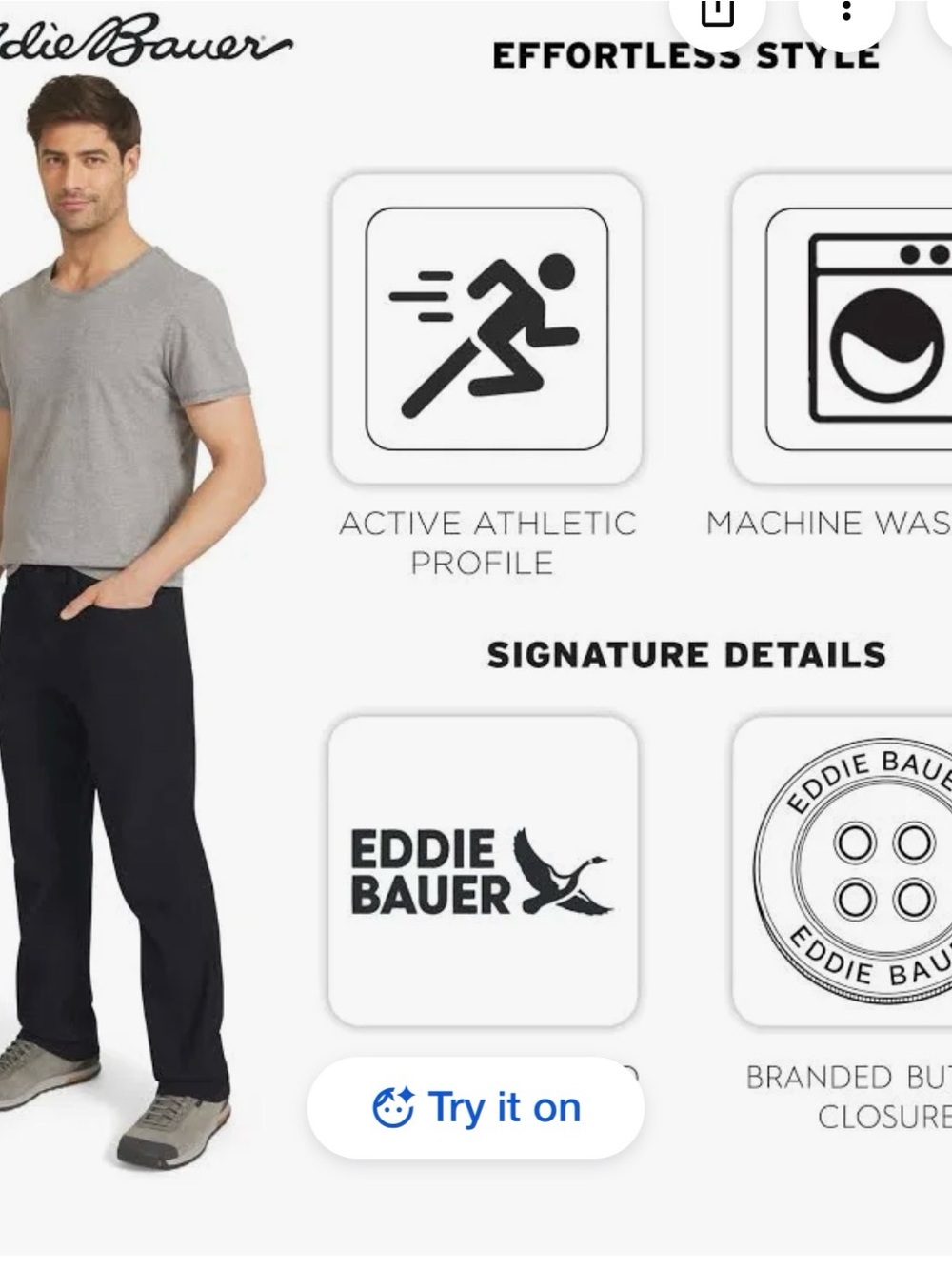 Eddie Bauer First Ascent Hiking Pants